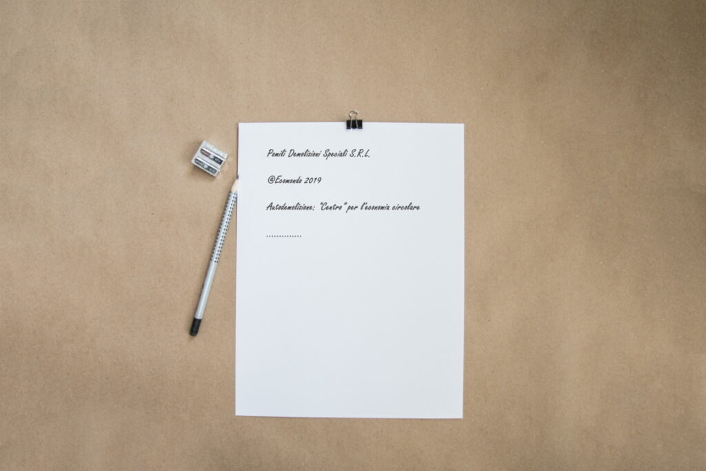 Abstract - paper - poster | Pomili Demolizioni Speciali srl per Ecomondo 2019