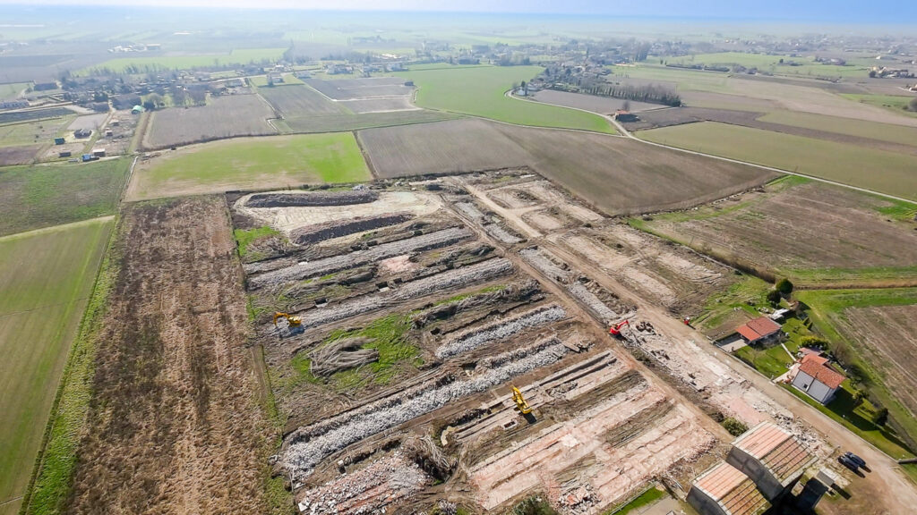 Area industriale da bonificare a Lendinara