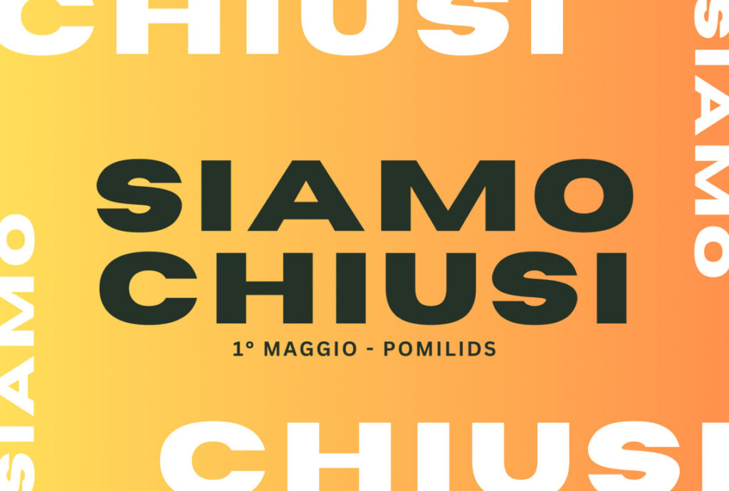 Chiusura 1 maggio - PomiliDS