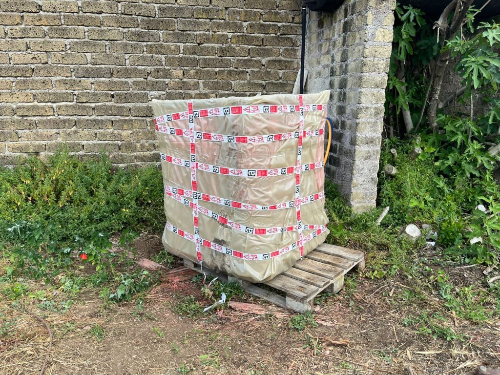 Imballaggio materiale contenente amianto - Pomili Demolizioni Speciali