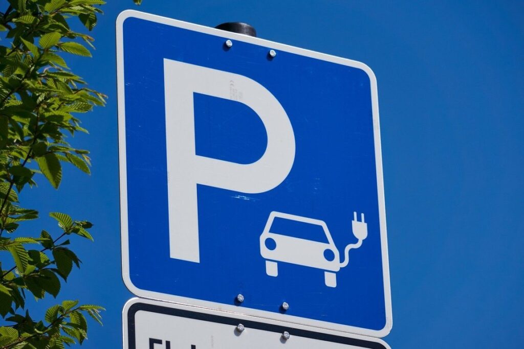 Parcheggio per veicoli elettrici