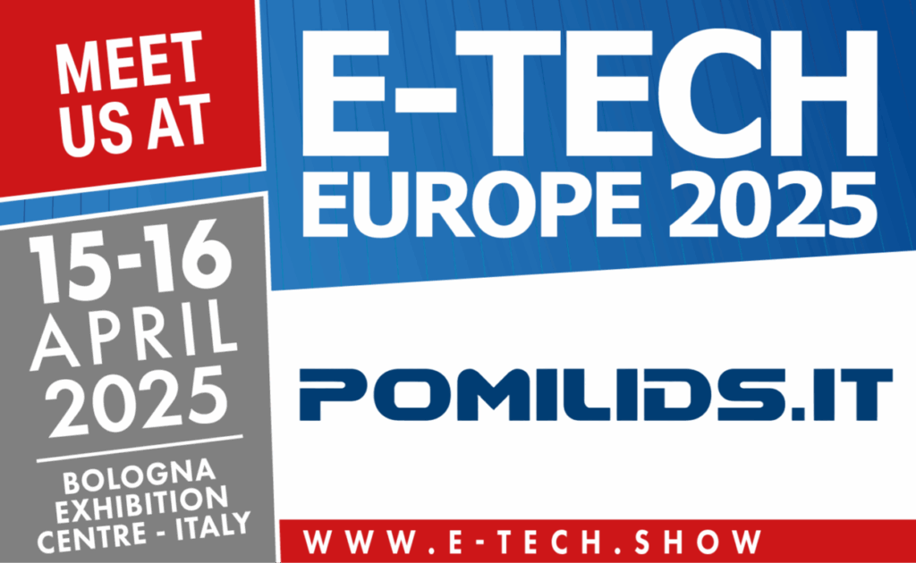 PomiliDS a E-Tech 2025 - Bologna Exhibition Centre