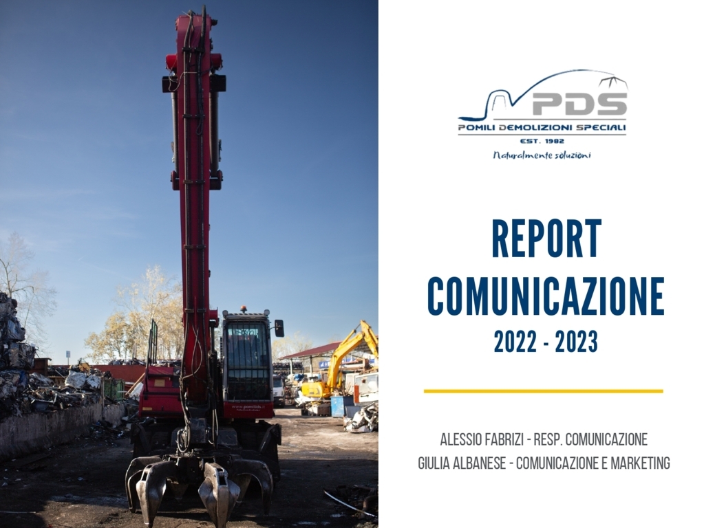 Report Comunicazione Pomili Demolizioni Speciali Srl 2022-2023