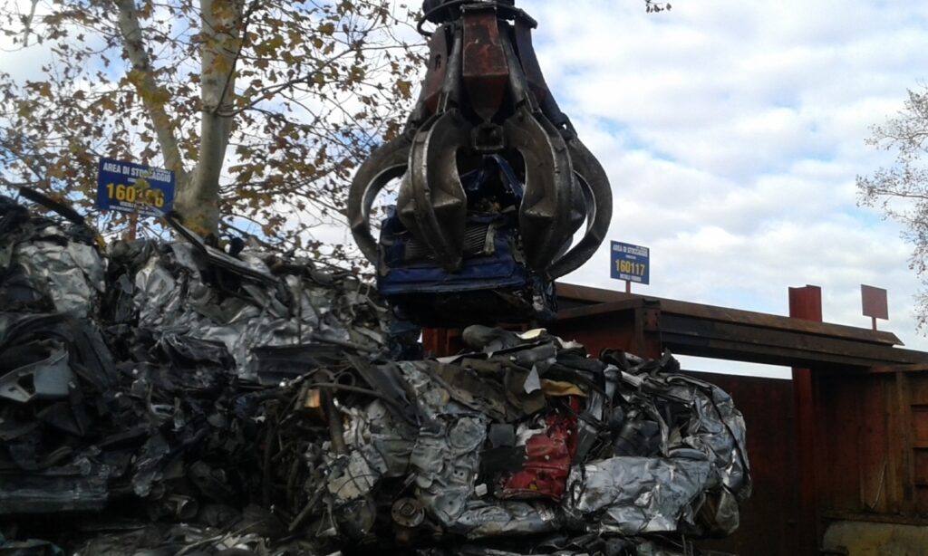 Recupero rottami metallici