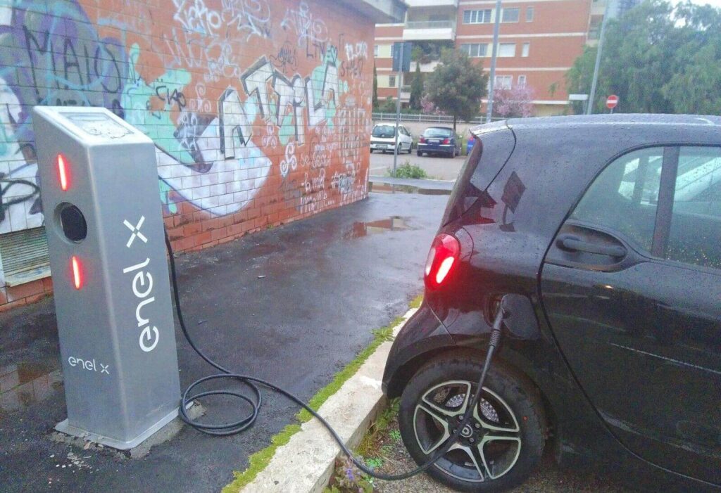 punti di ricarica Lazio